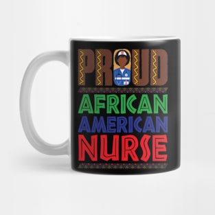 African American Nurse Black Nursing Graduation (2) Mug